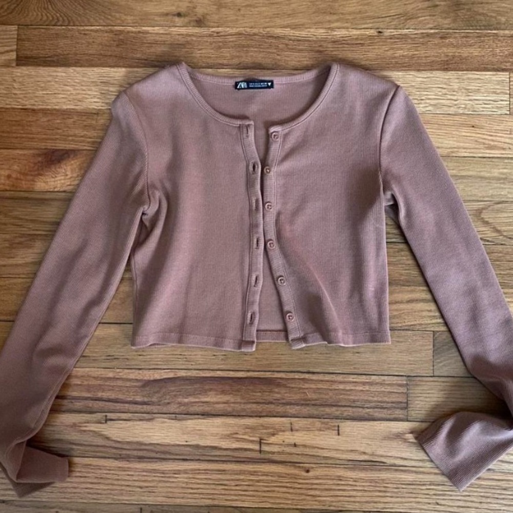 Zara Cropped Cardigan